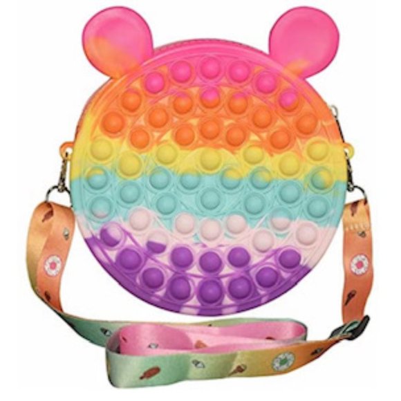 Fidget Toy Pop Its Mickey Mouse Purse - Picture 1 of 1